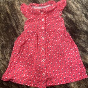 Carter’s pink button up dress